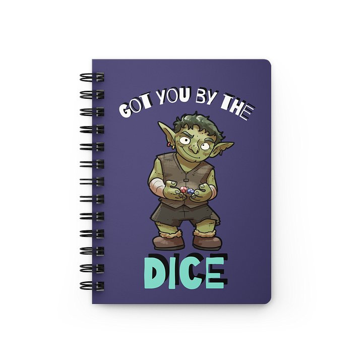 Dice Goblin Notebook product image (1)