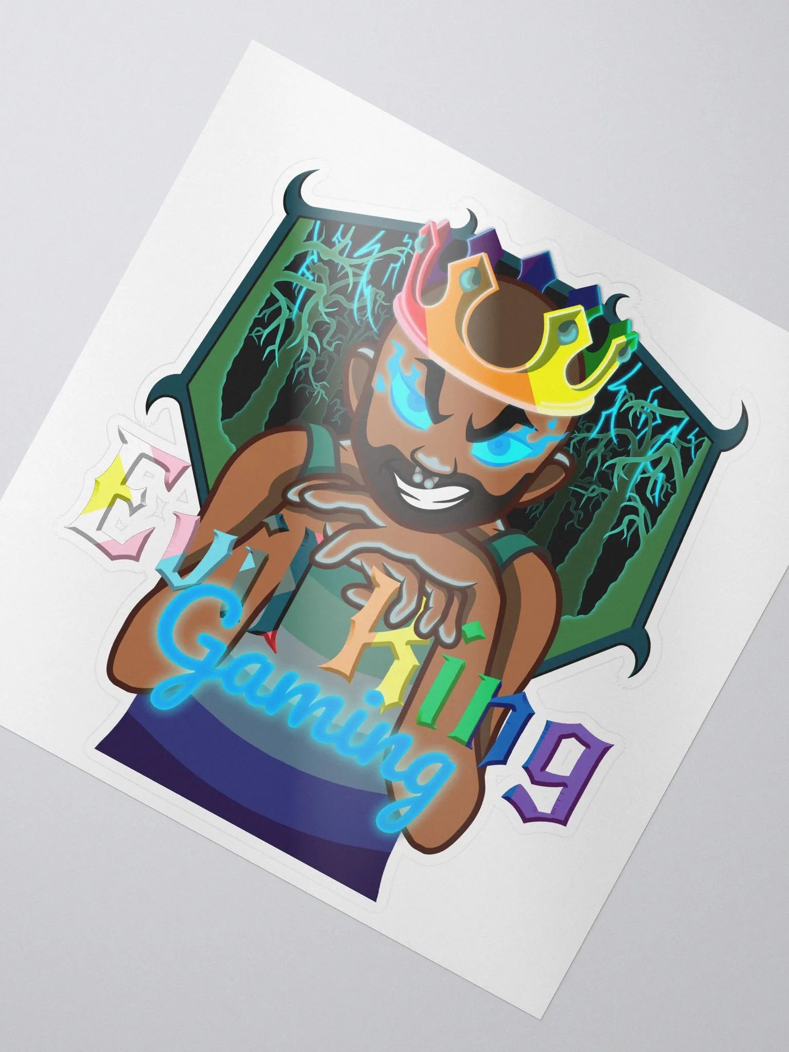 Evil King Pride Sticker product image (2)