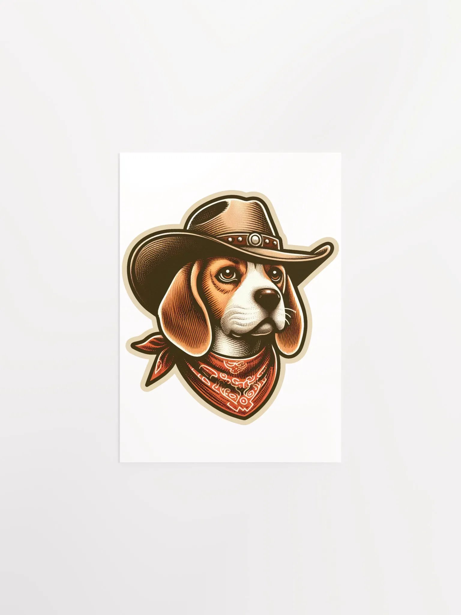Cowboy Beagle - Poster product image (8)