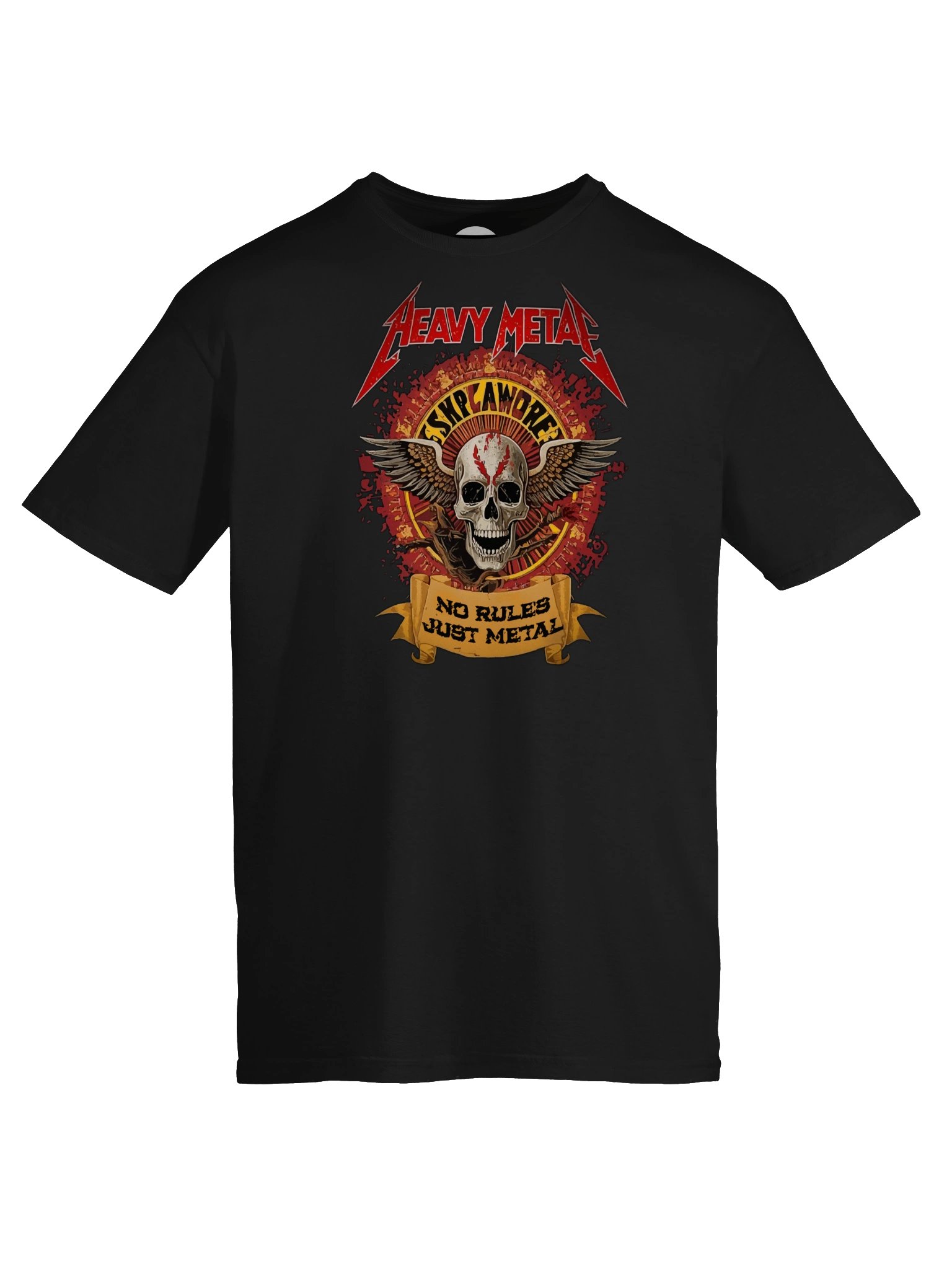 HEAVYMETAL No Rules Just Metal T-Shirt product image (5)