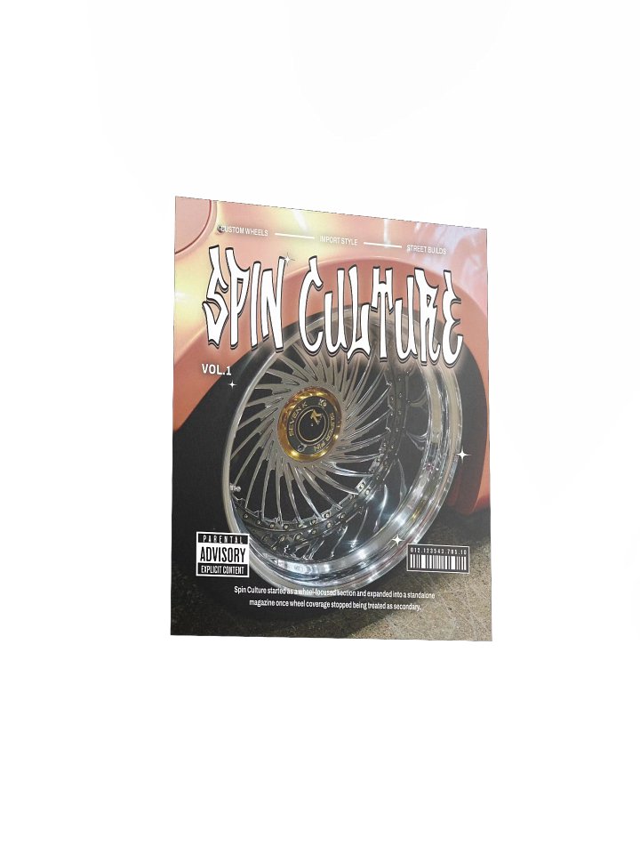 Spin Culture - Concept Cover Print product image (1)