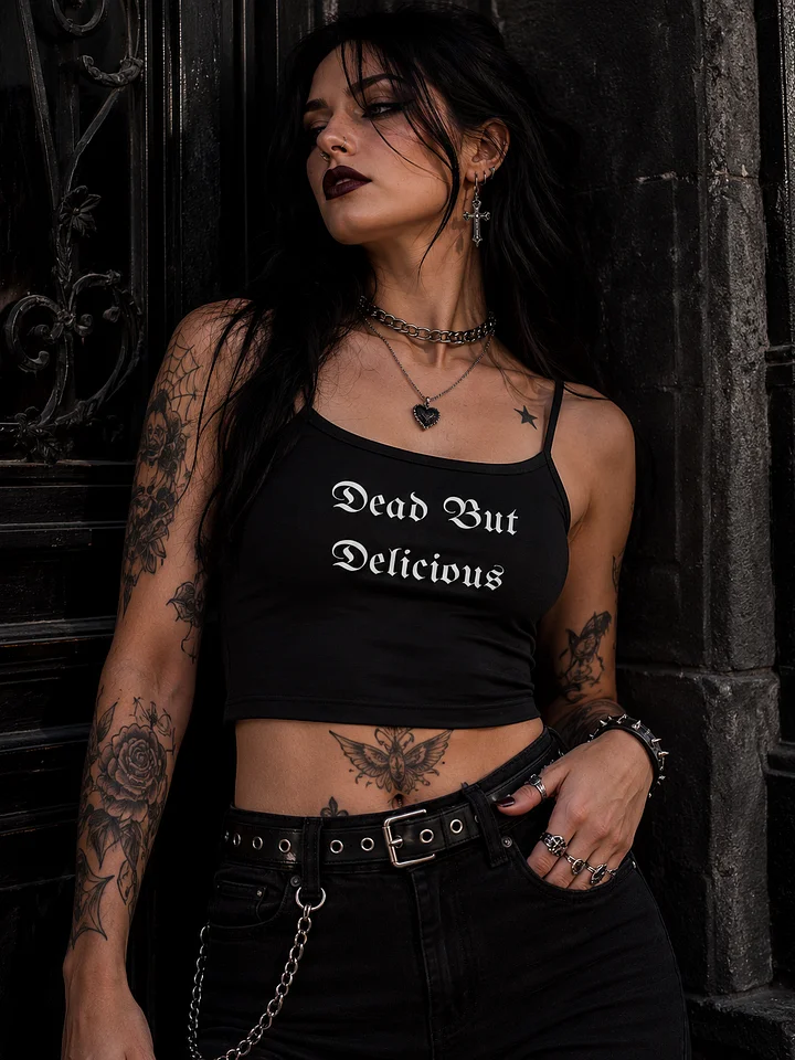 Dead But Delicious Gothic Tank product image (1)