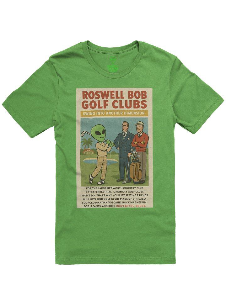 Martian Golf Clubs 1950's Roswell Aliens Retro Concert Tee Fit Unisex T-Shirt product image (73)