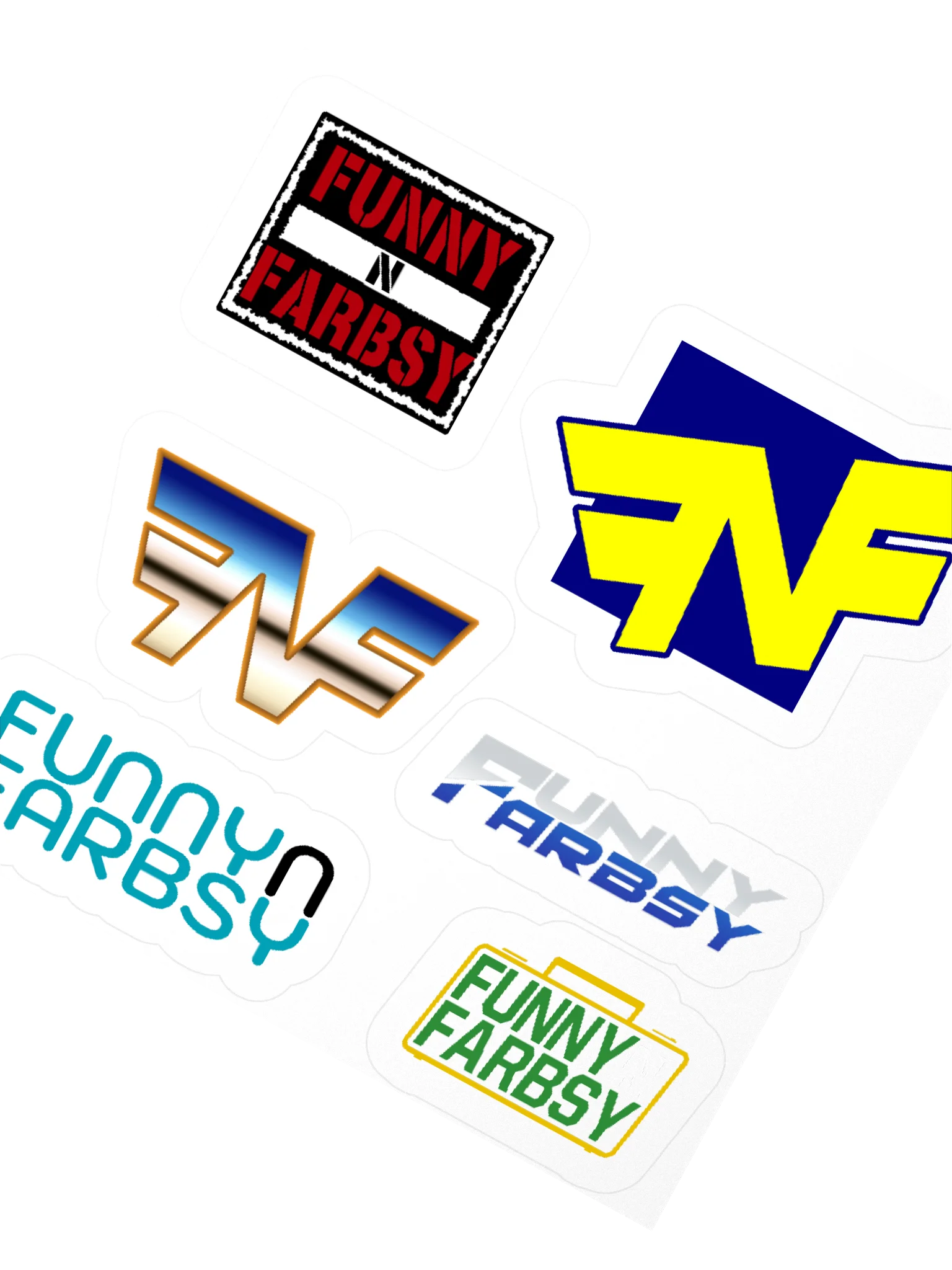 Titans of Wrestling Themed Kiss Cut Sticker Set product image (4)