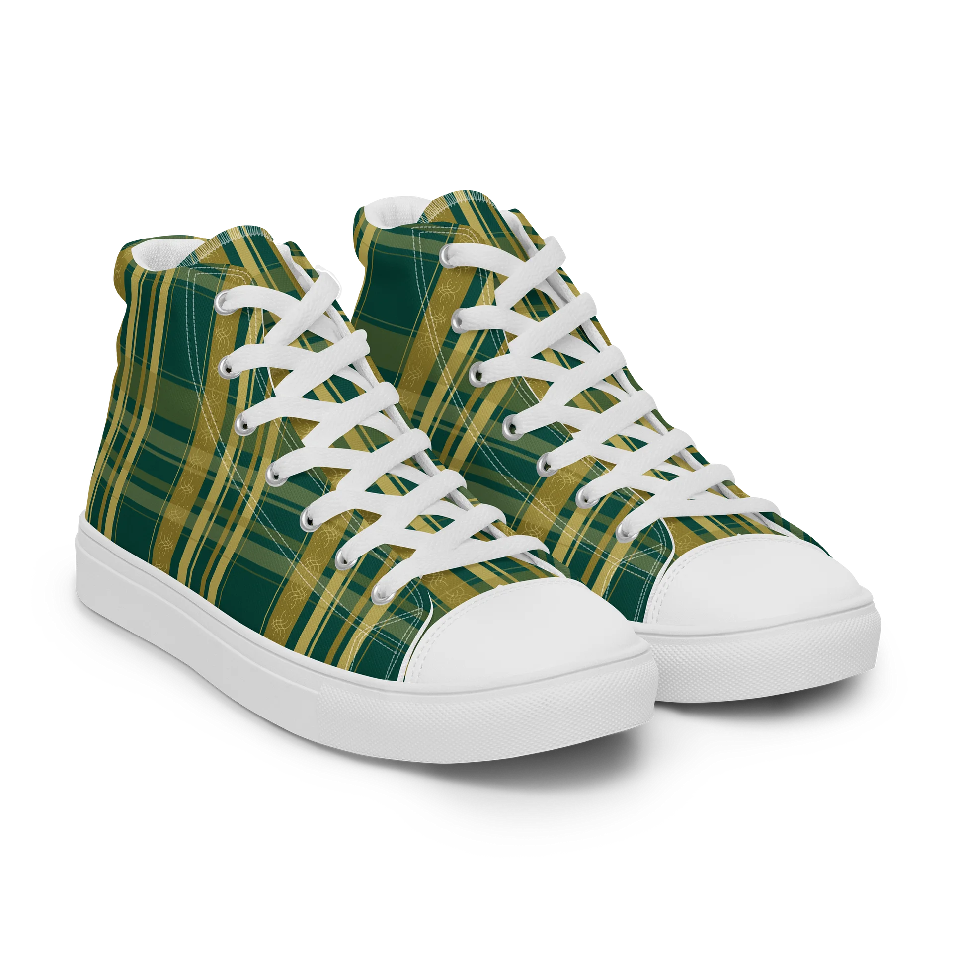 Gilded Reign Women’s High Top Canvas Shoes product image (10)