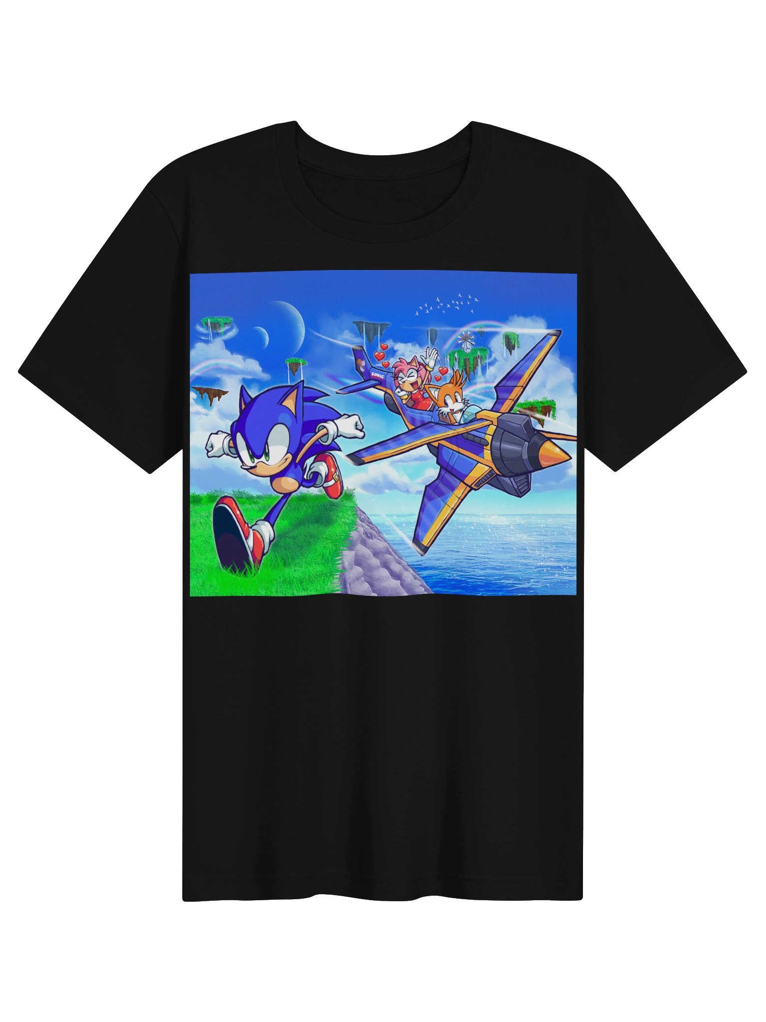 "Happy Birthday, SONIC!" Canvas Tee product image (1)