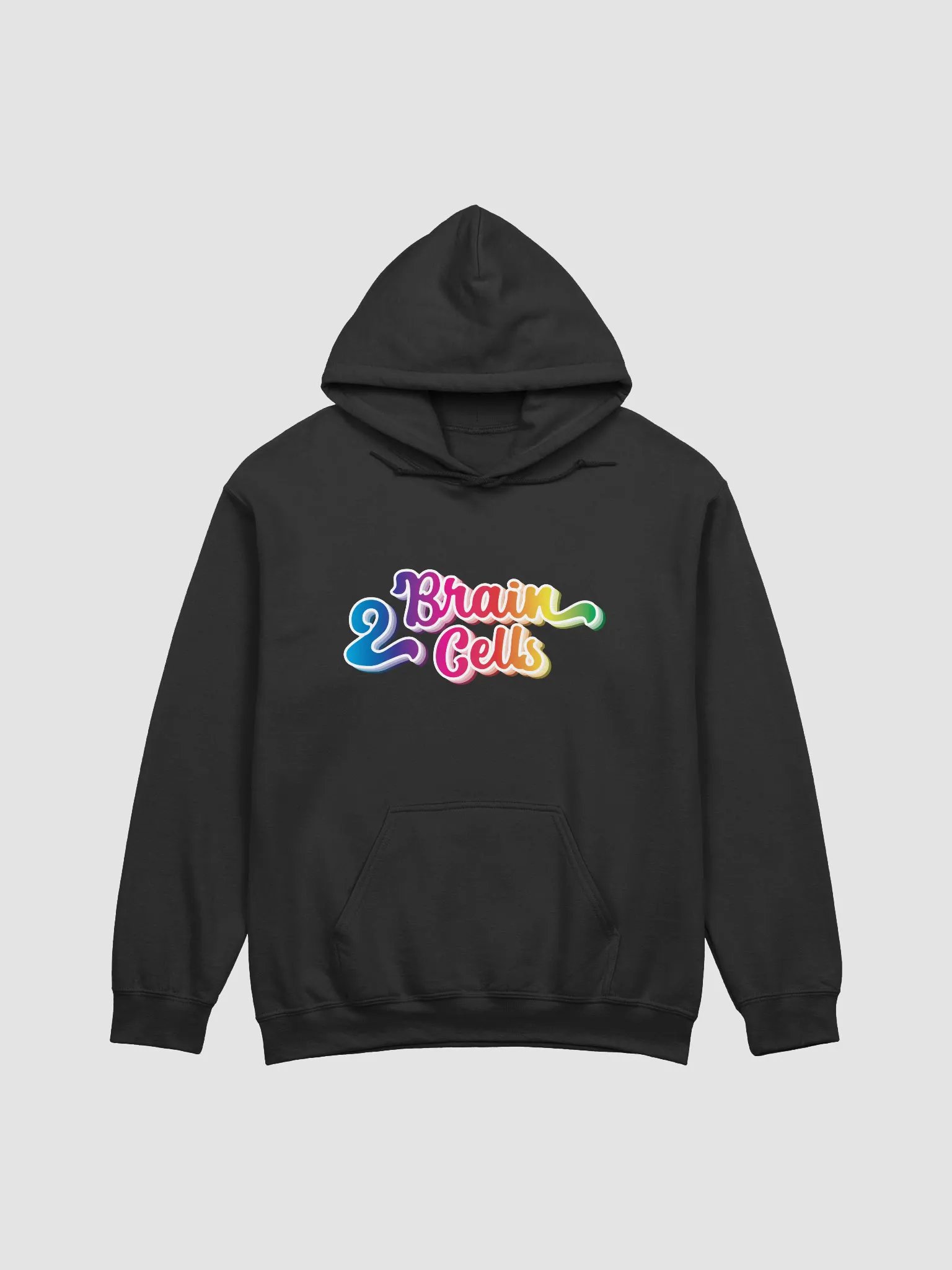 Vintage Rainbow 2 Brain Cells Hoodie product image (1)
