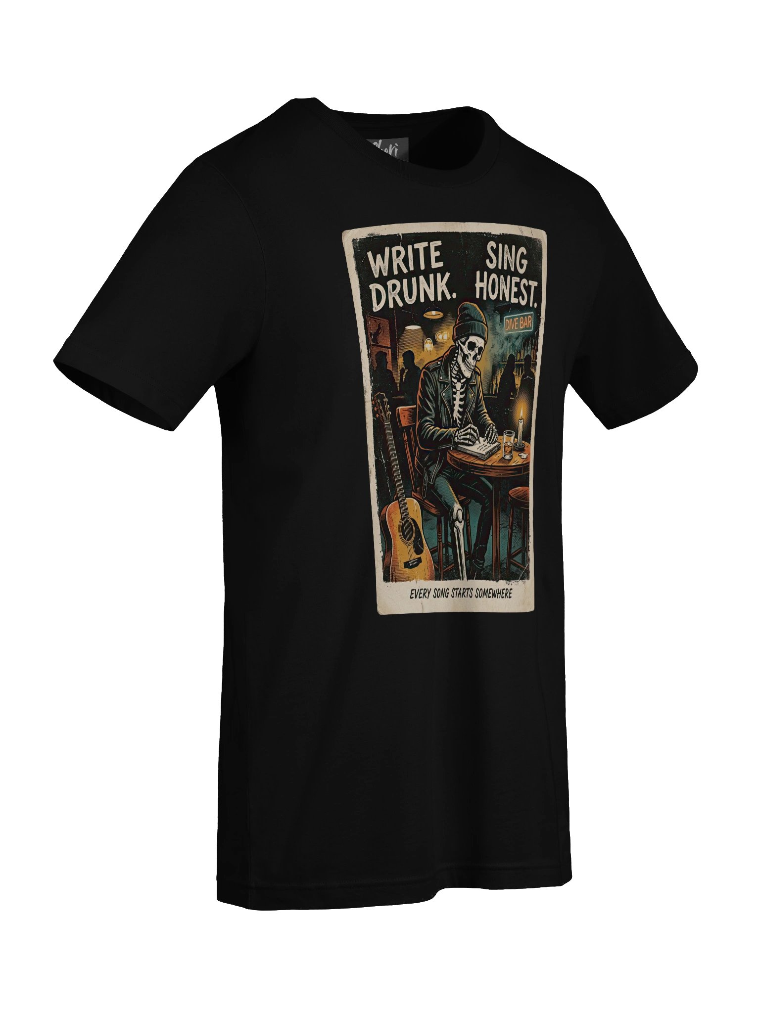 Write Drunk. Sing Honest. - V1 Tee product image (2)