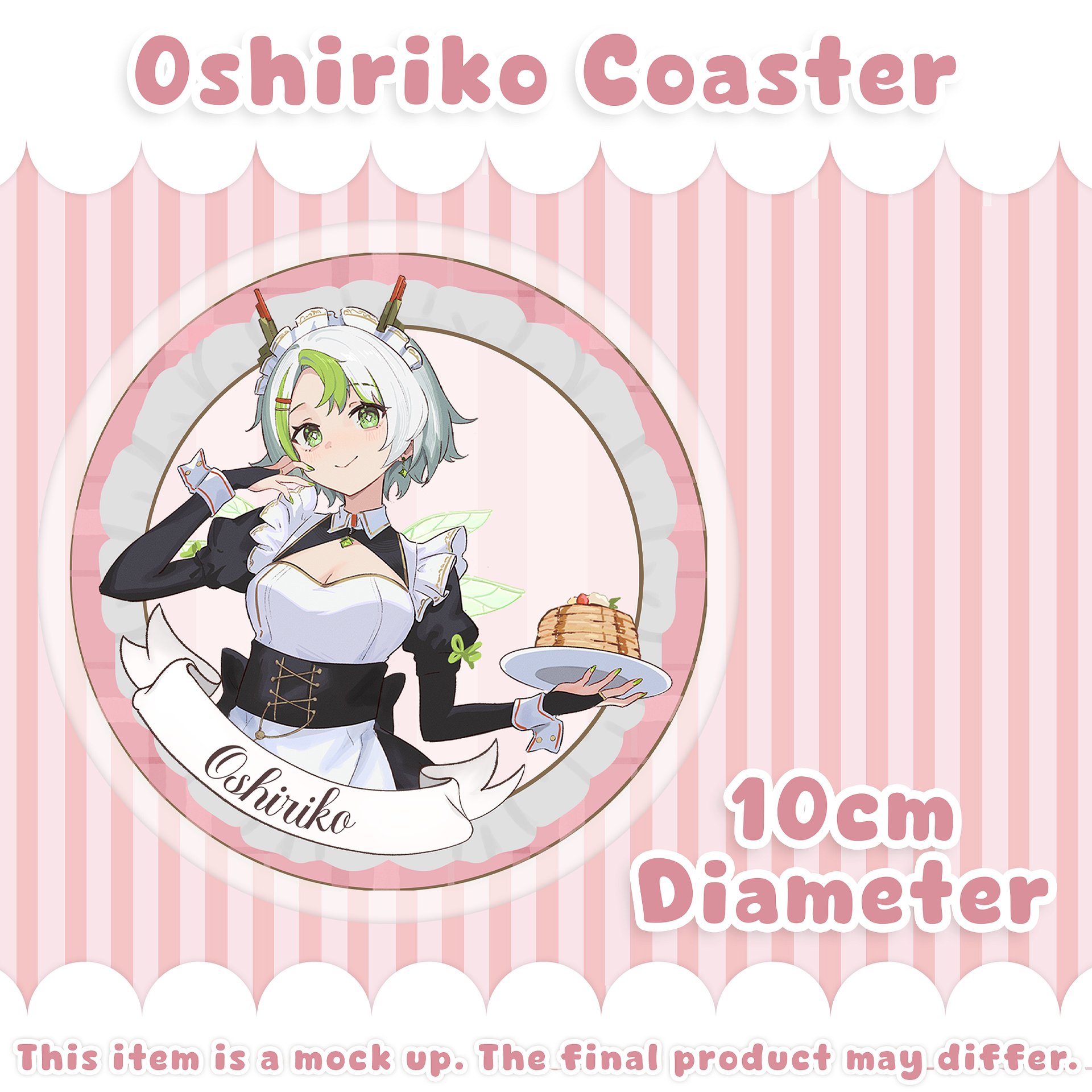 Oshiriko Maid Day Acrylic Coaster [PREORDER] product image (1)
