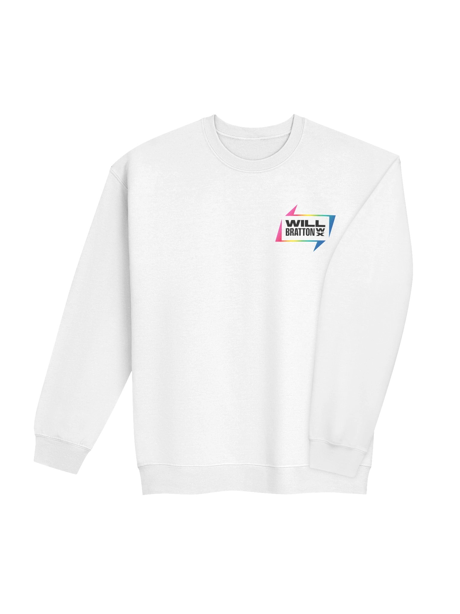 WillBrattonWx White Crewneck product image (4)