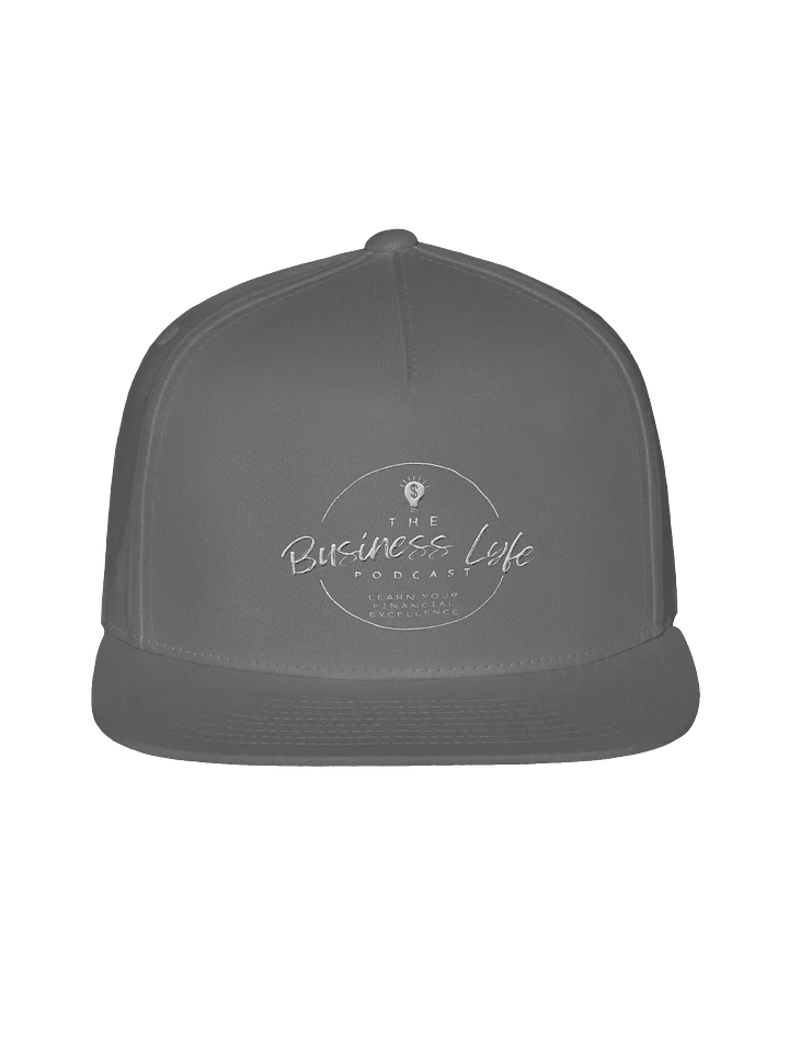 The Business Lyfe Flat Snapback Hat product image (1)