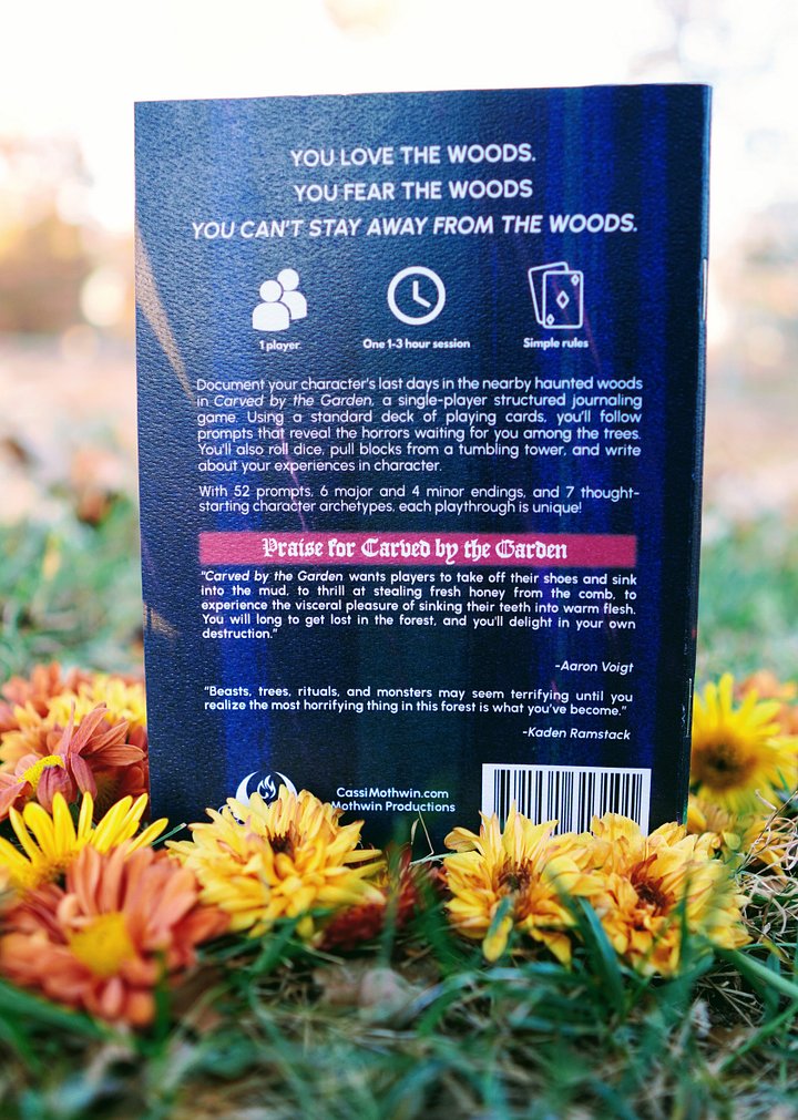 Carved by the Garden: a solo folk horror tabletop RPG product image (2)