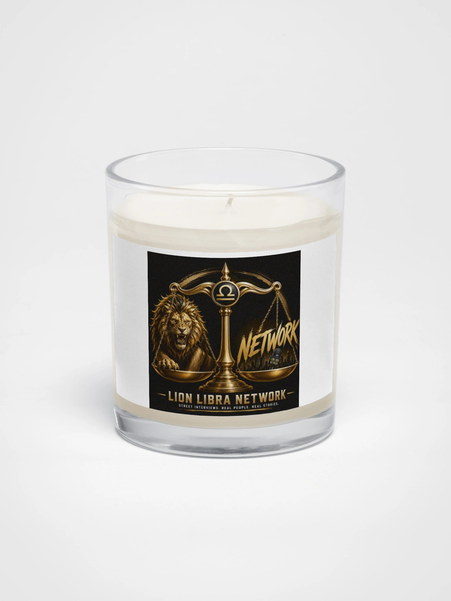 Lion Libra Network Soy Wax Candle product image (1)