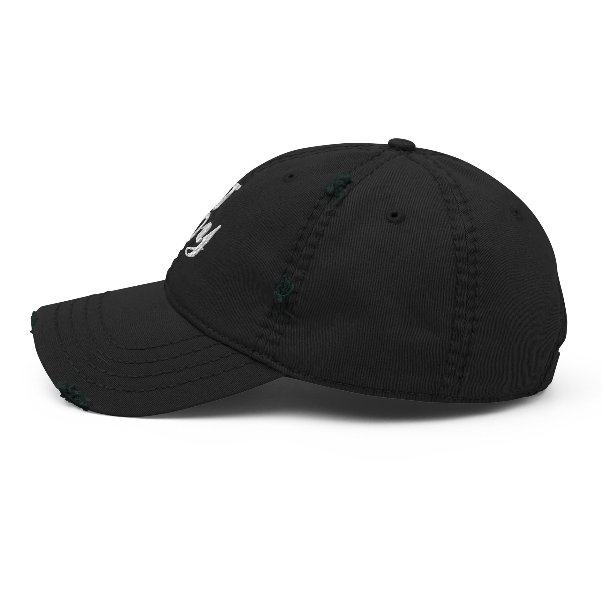 DJ Moy Logo - Distressed Cap (Embroidered) product image (4)