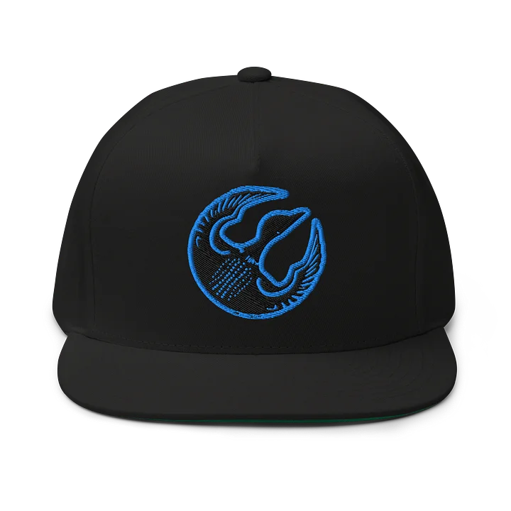 Rebel Loon Hat - Black & Light Blue product image (1)