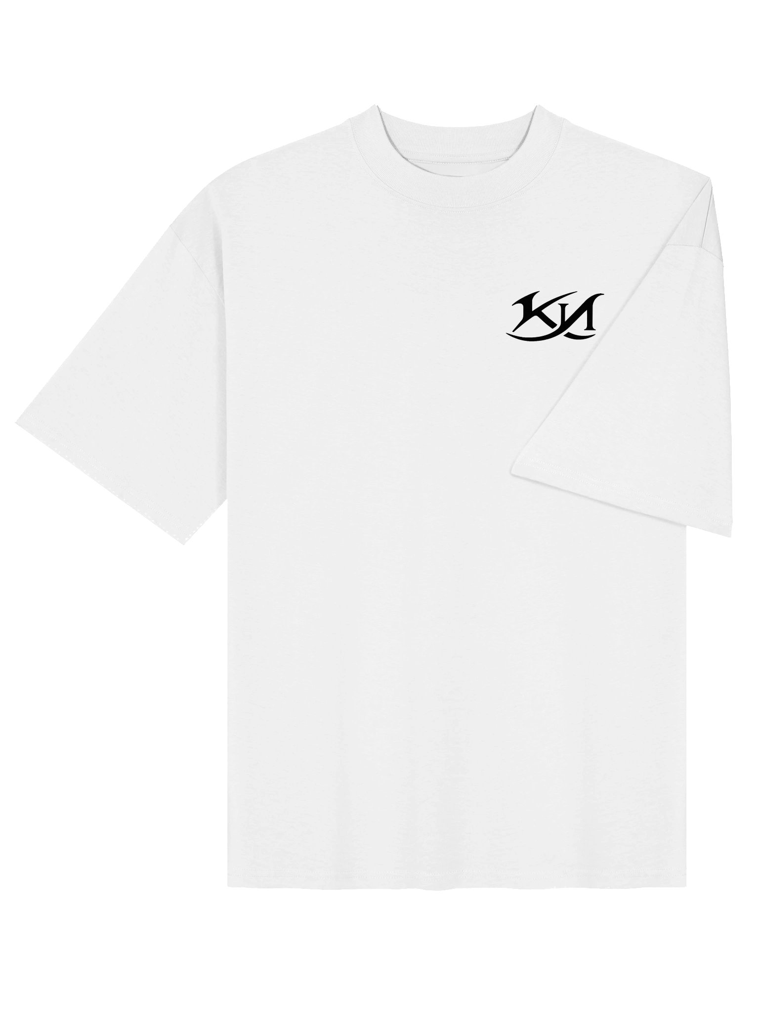 AURELIS - Unisex Organic Oversized T-Shirt - Kurai Black product image (7)