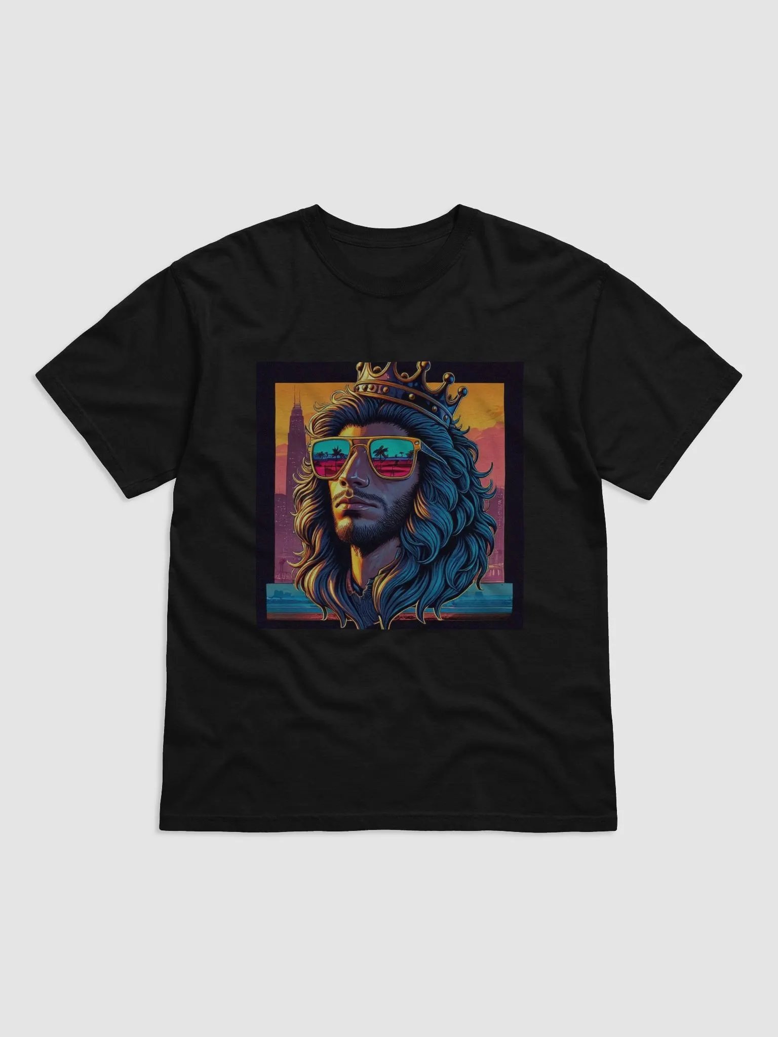 Tropical Crowned King T-Shirt product image (5)