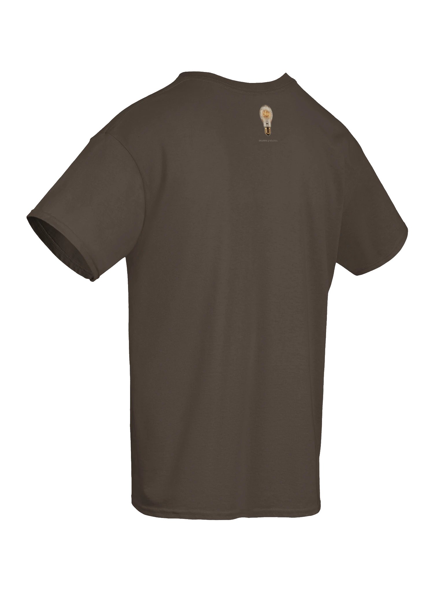 The Brass Veil — Tee (Dark Chocolate / Dark Heather) product image (8)
