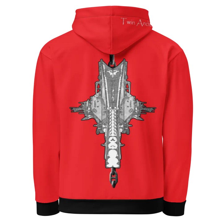 Mirrored Foss Tug & Barge Bridal Chain (Red) – Performance Marine Wear | Twin Anchor Apparel North Current Line product image (1)