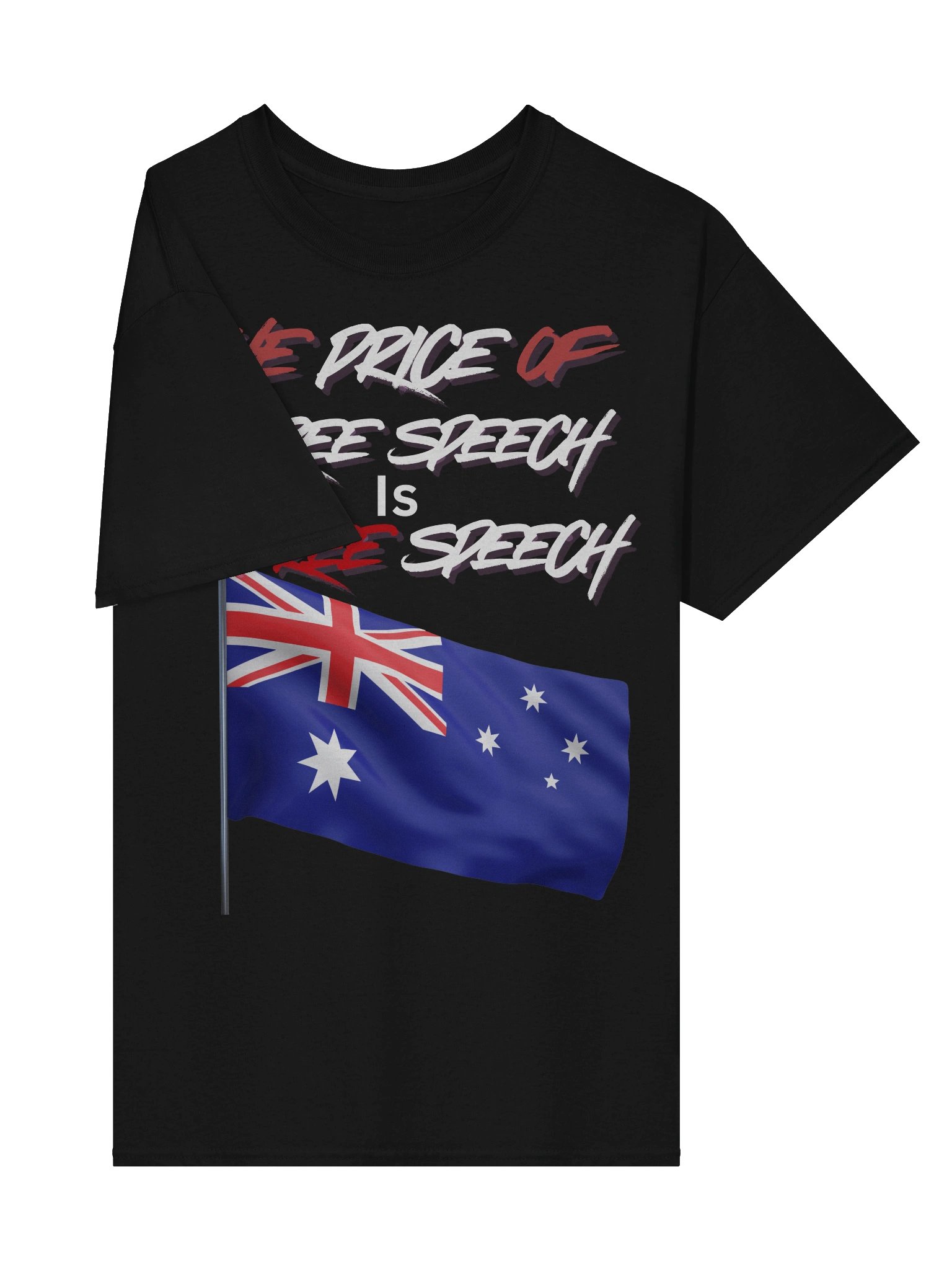 Australian Flag Free Speech Tee product image (5)