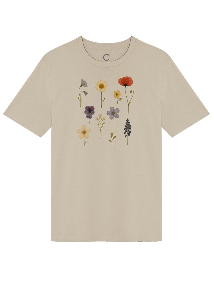 Pressed Flowers III Organic T-Shirt product image (20)