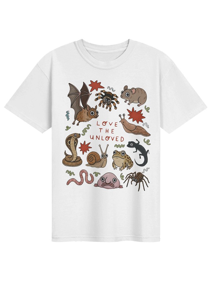 Love the Unloved Vintage Graphic Tee, Comfort Colors Weird Animal T-Shirt, Animal Lover Gift, Unisex product image (1)