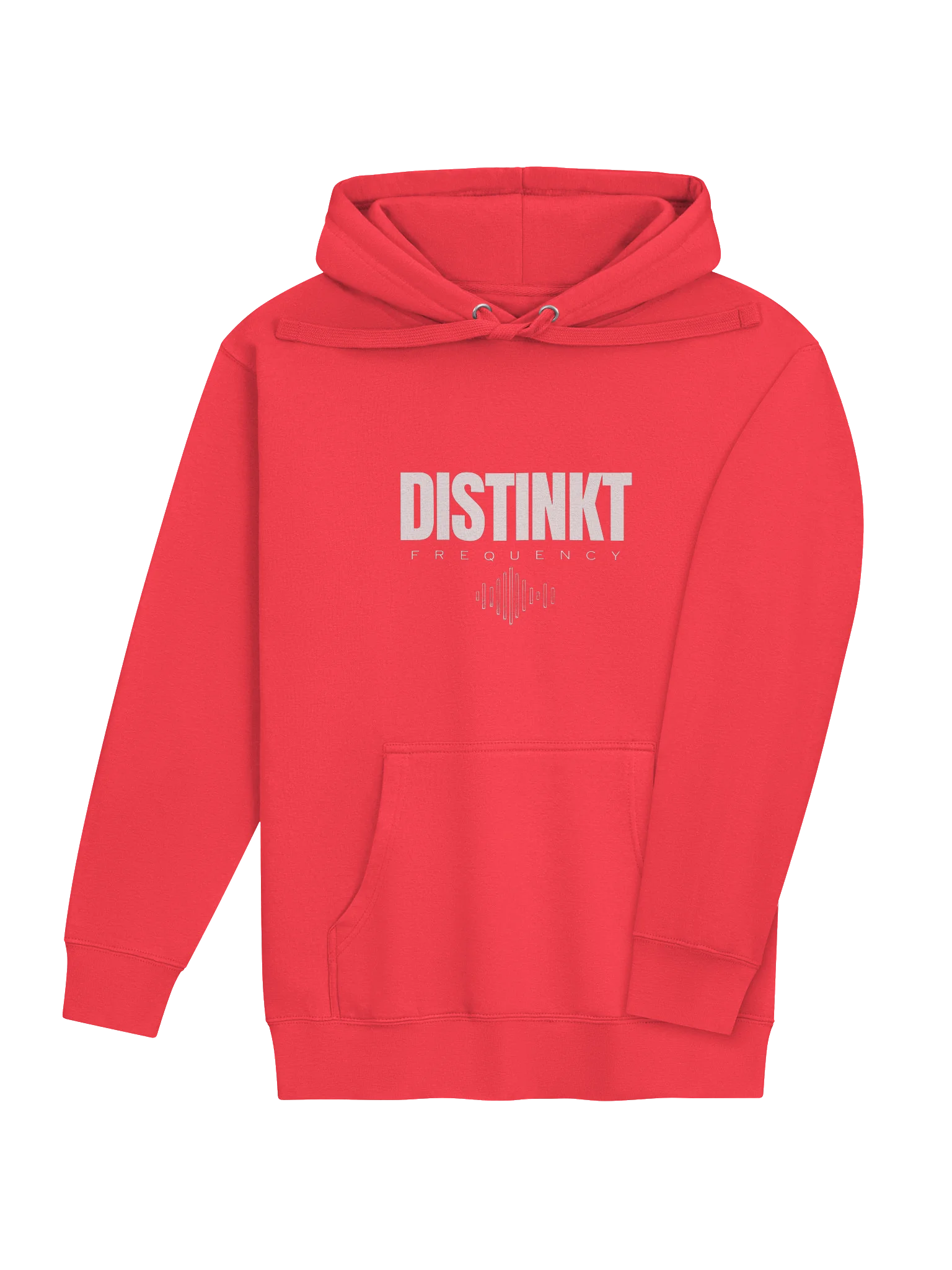 Distinkt Frequency Red Hoodie product image (4)