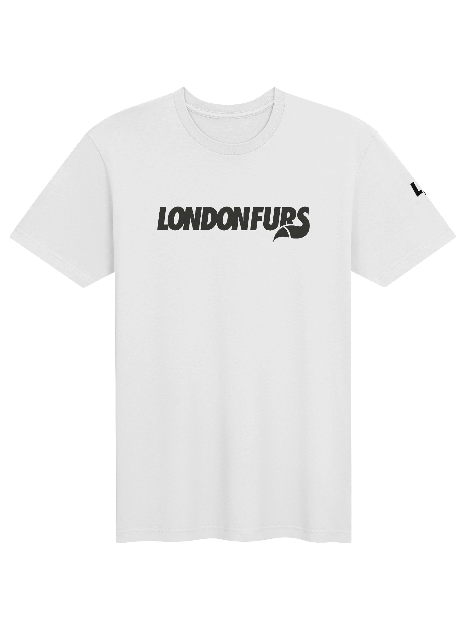 LondonFurs Logo - Black - T-shirt product image (1)