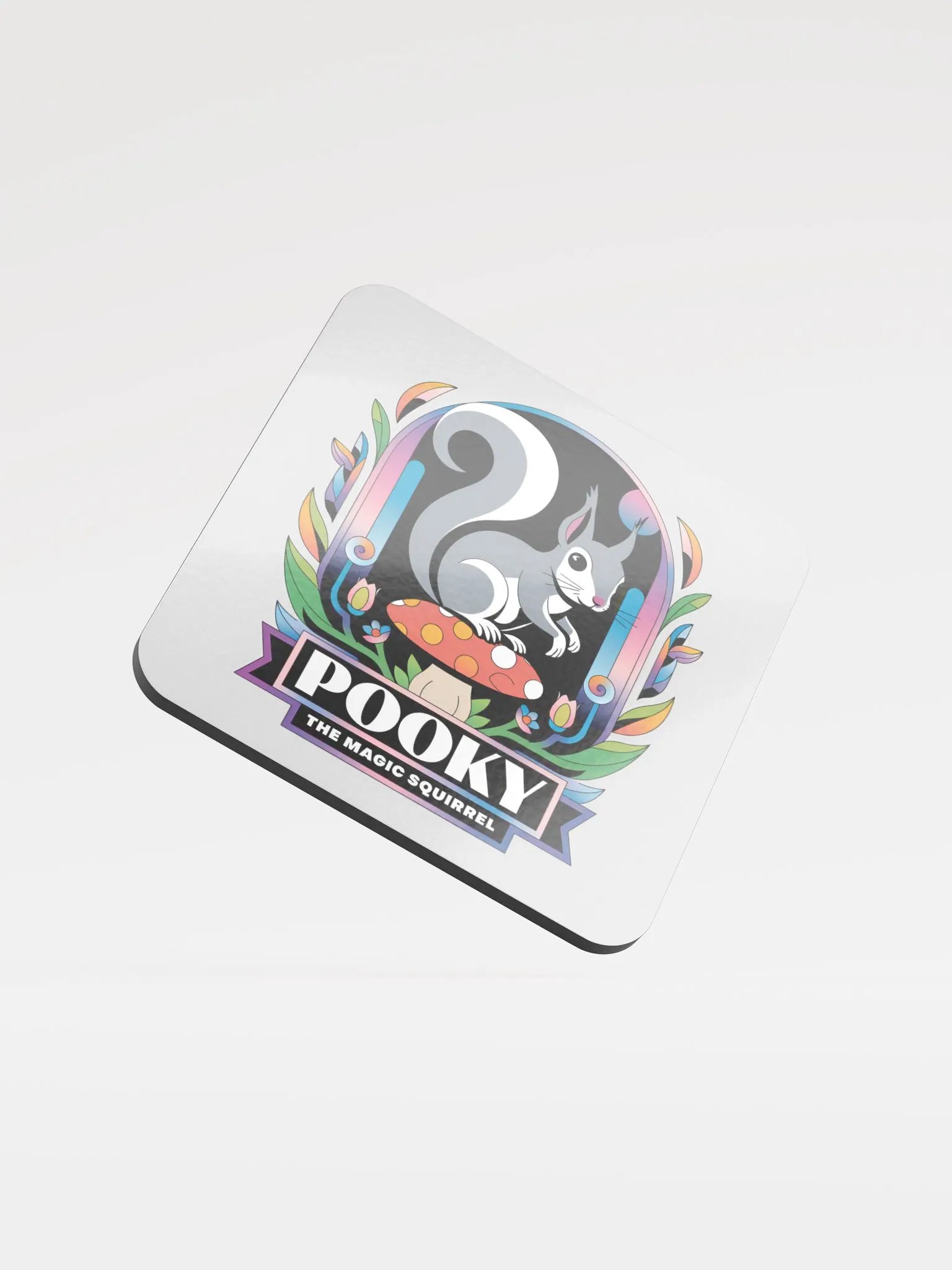 Durable HQ Coaster: Pooky the squirrel product image (1)