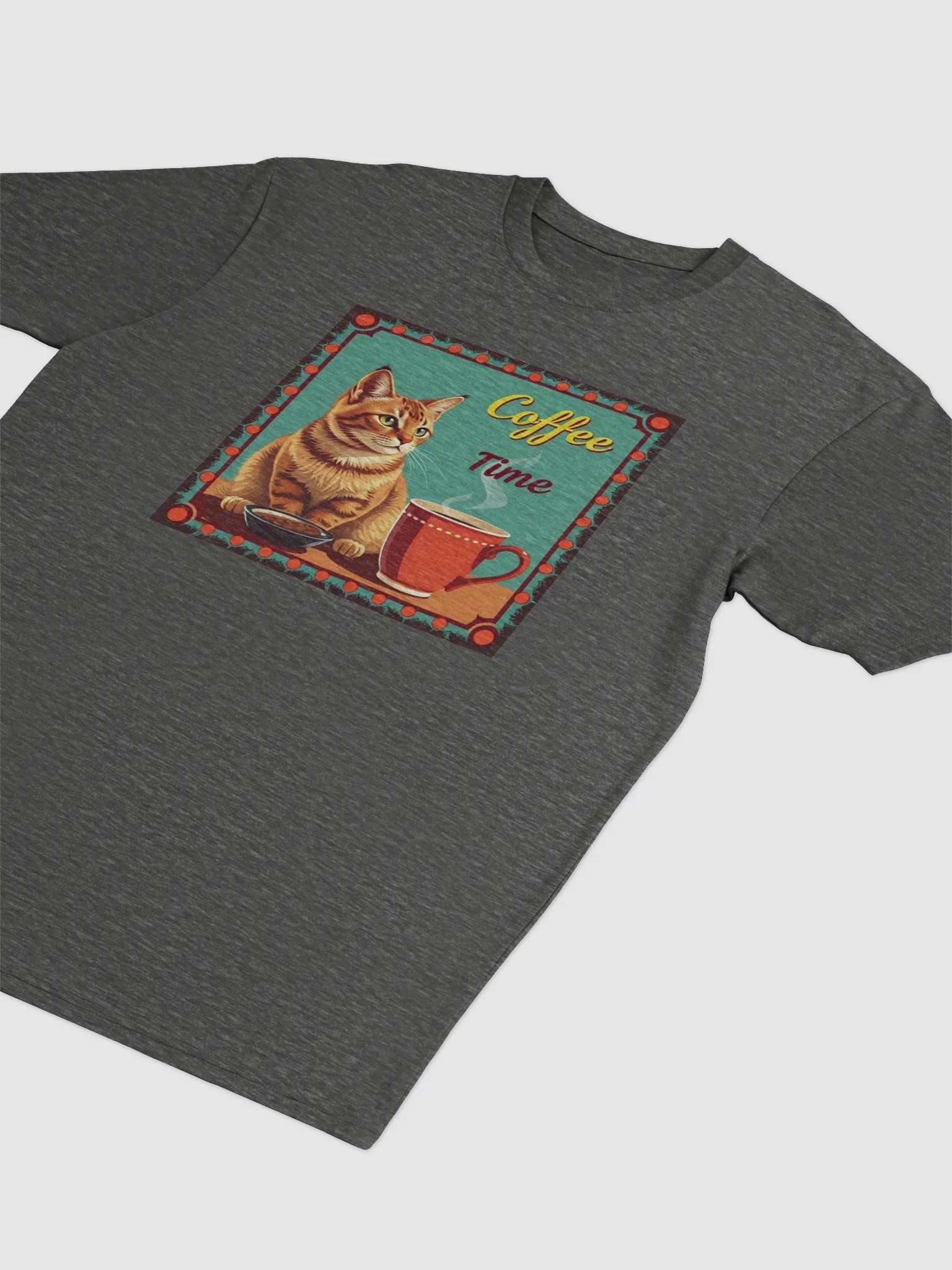 Coffee Cat Time Tee product image (48)