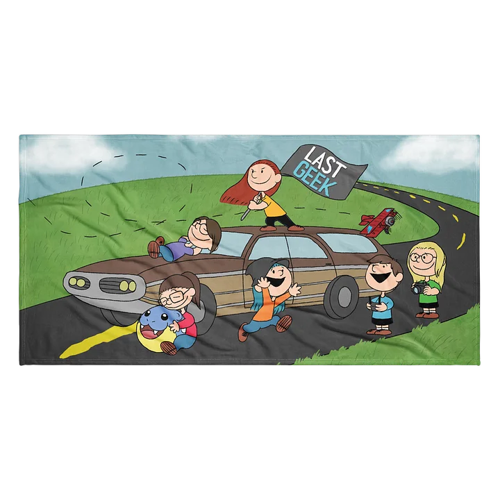 Last Geek Road Trip Beach Towel product image (1)