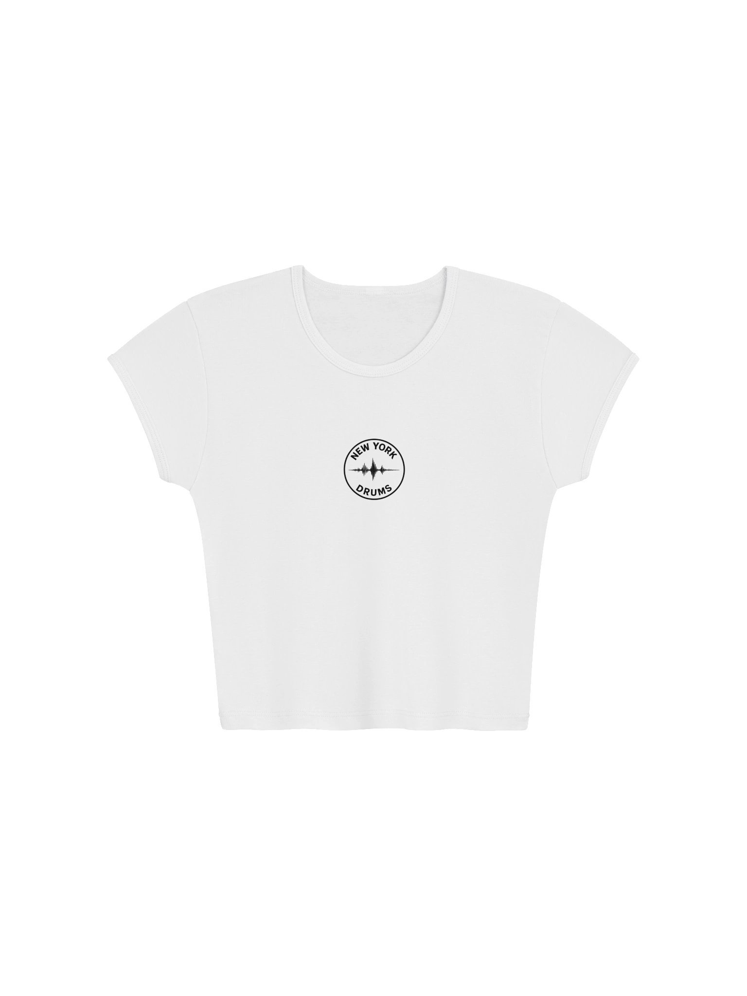 New York Drums Women’s Tee - White or Pink product image (1)