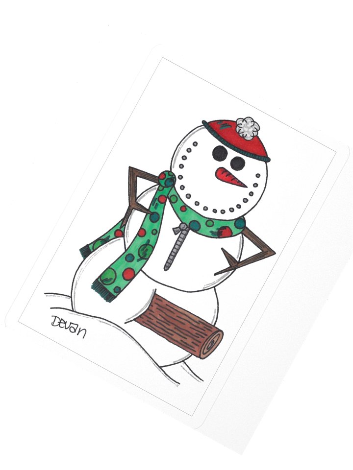 Snow Peeps: Big Wood Sticker product image (2)