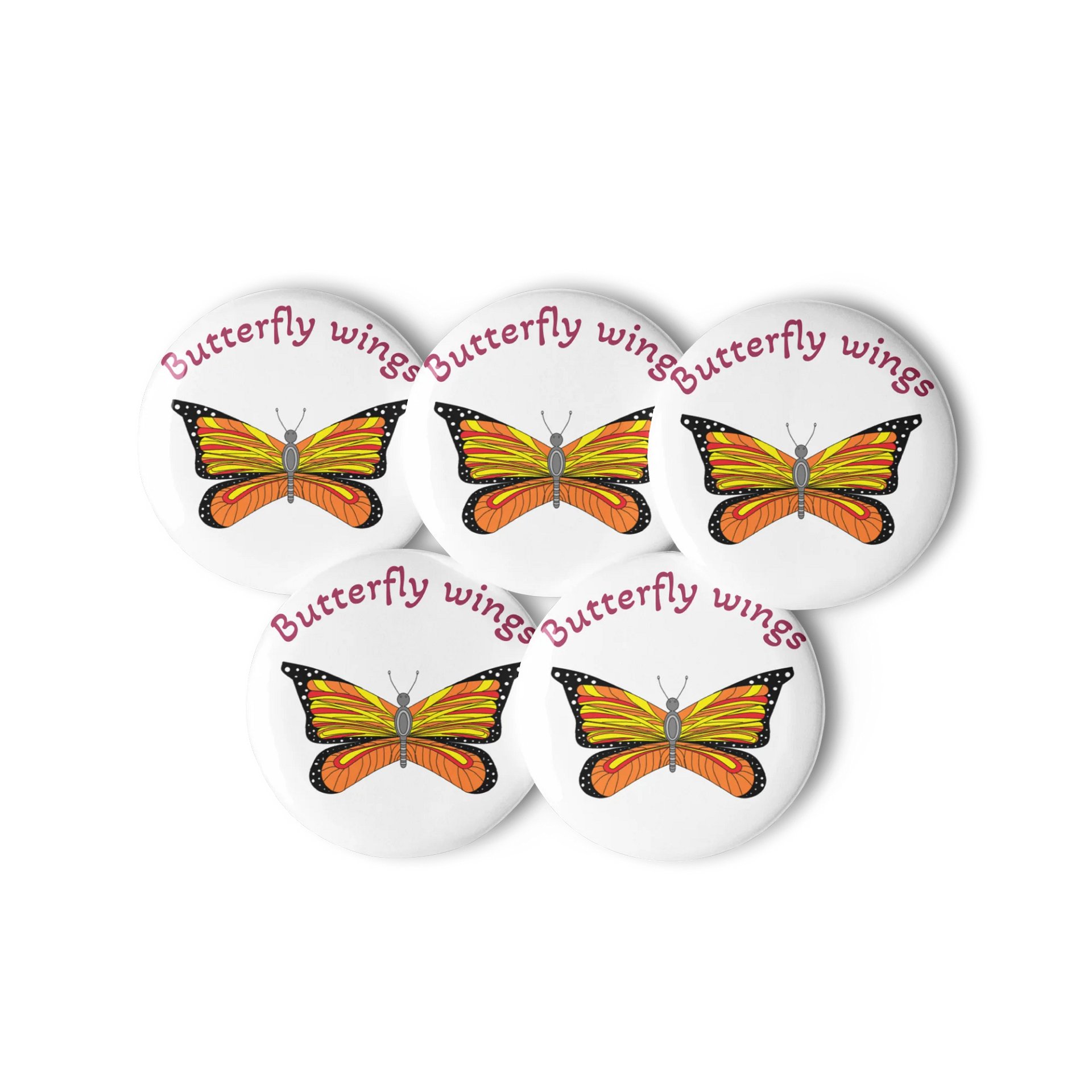 Vibrant Butterfly Collection Pin Set product image (3)