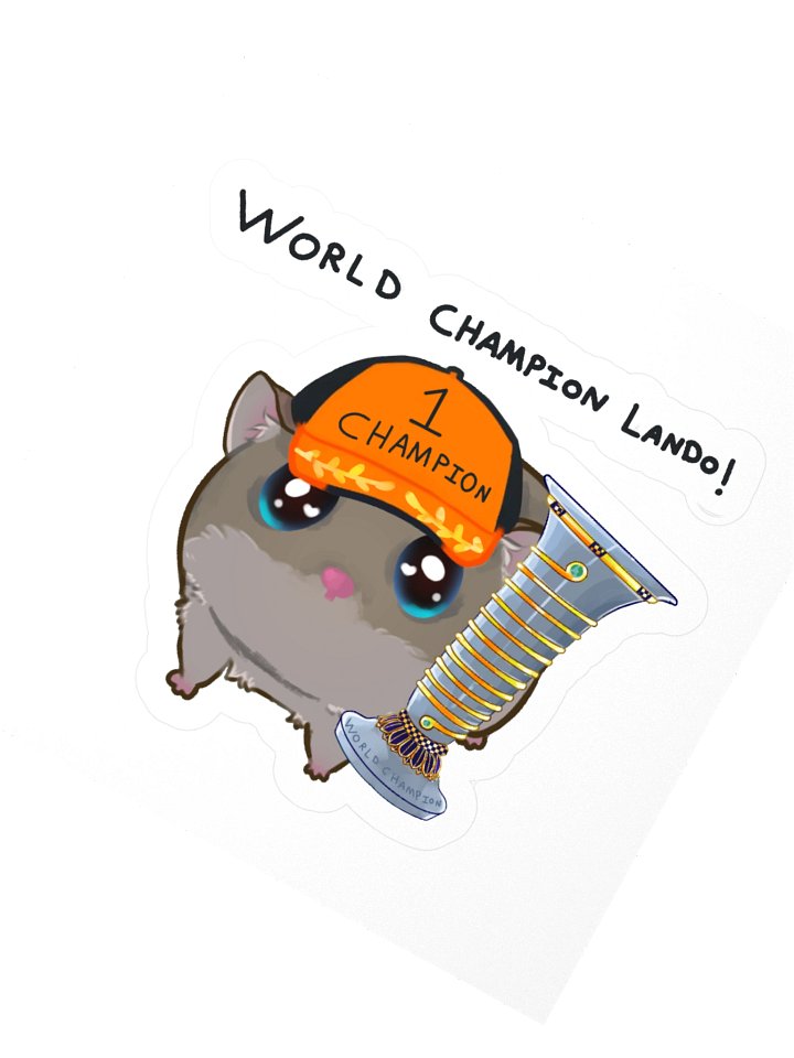 Champion hammy sticker product image (2)