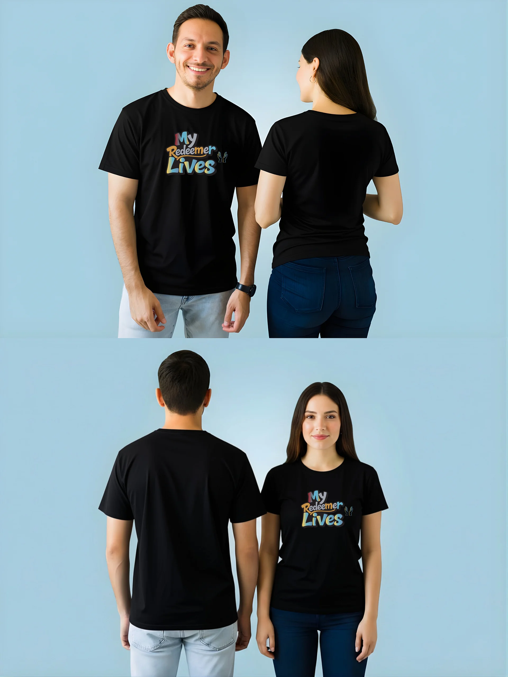 My Redeemer Lives Unisex T-shirt product image (3)