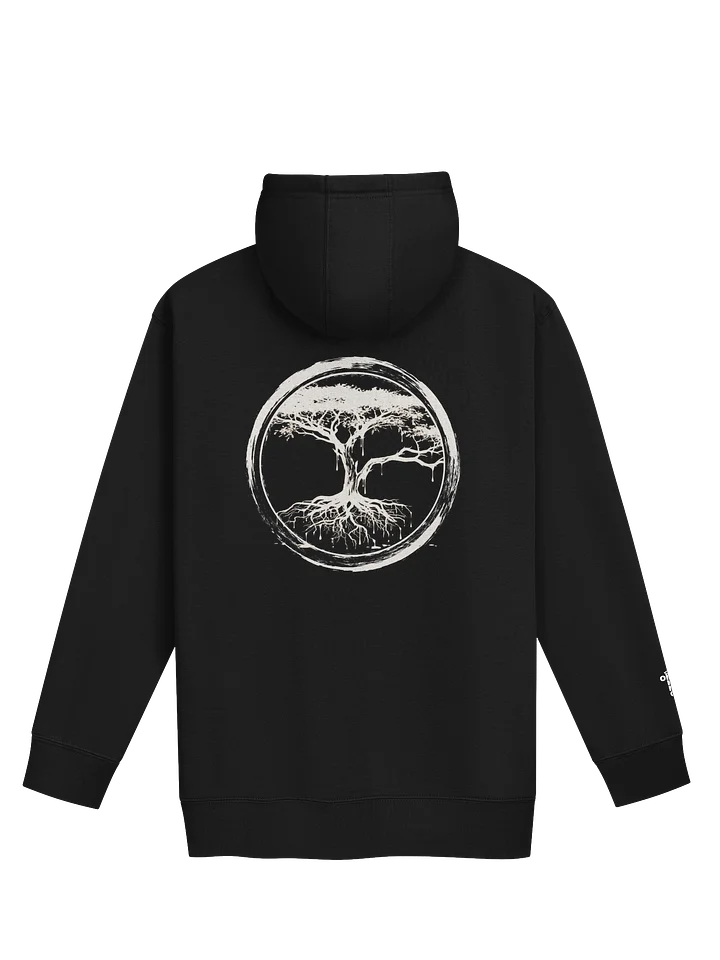 ONE KING Rooted IV Premium Soft Blend Hoodie with embroidered sleeve logo product image (4)