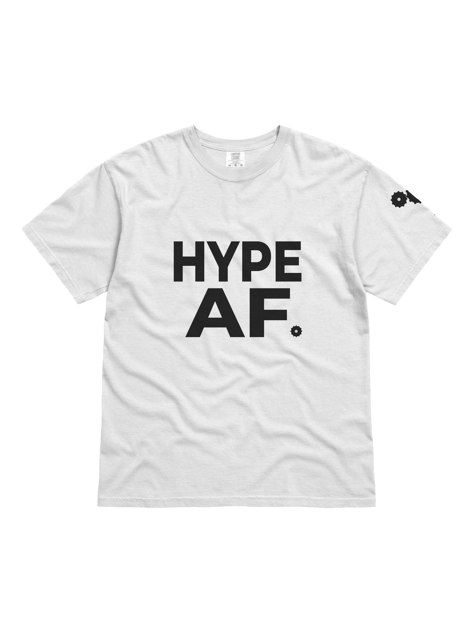 Hype AF Training Relaxed Fit Tee - black logo product image (1)
