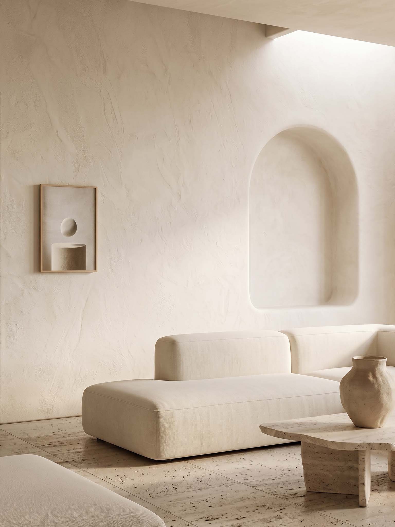 The Floating Stone - Surrealist Sculptural Wall Art product image (61)