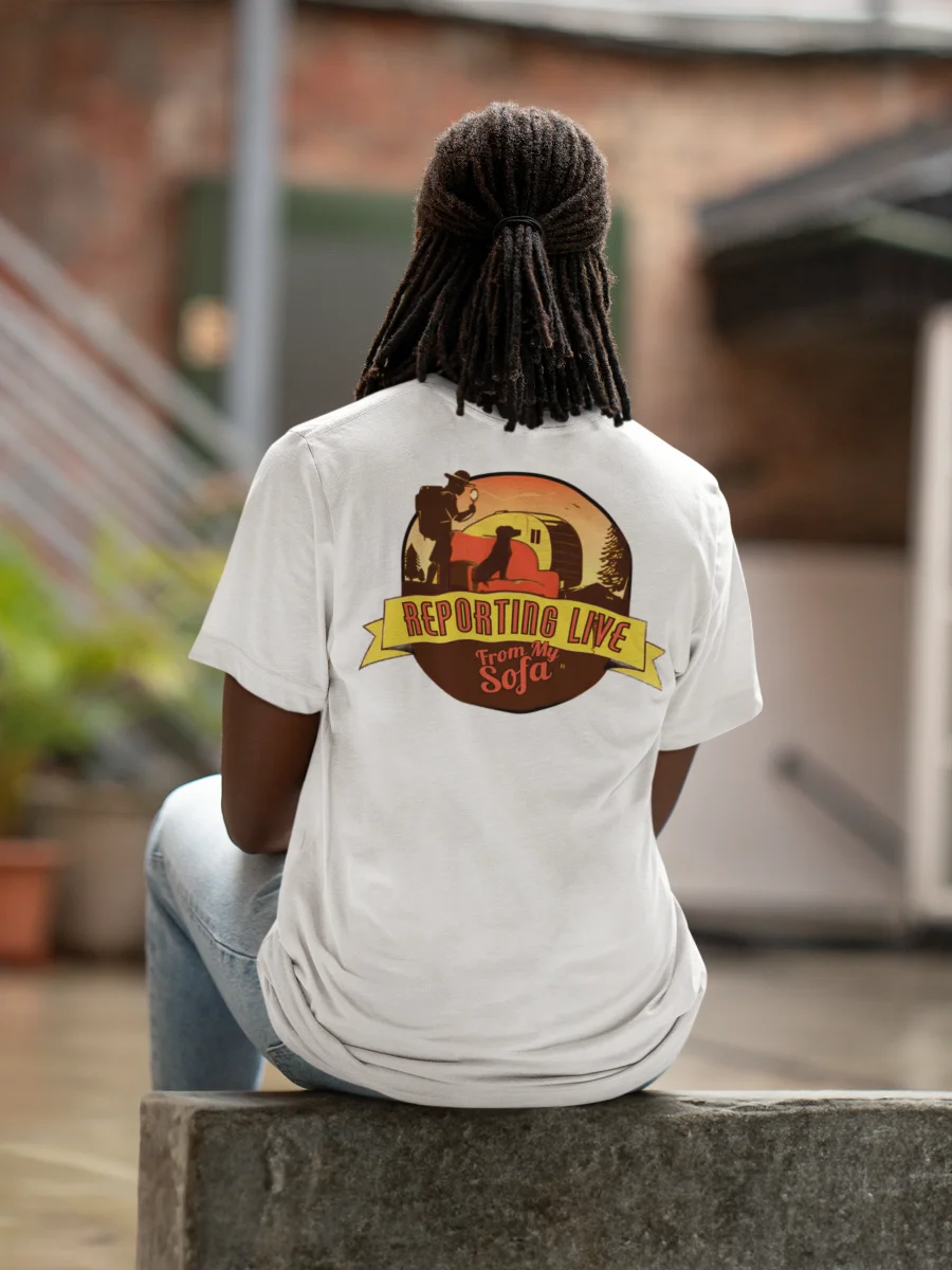 Loyal Cringe Binge Sofa Enthusiast Tee product image (64)