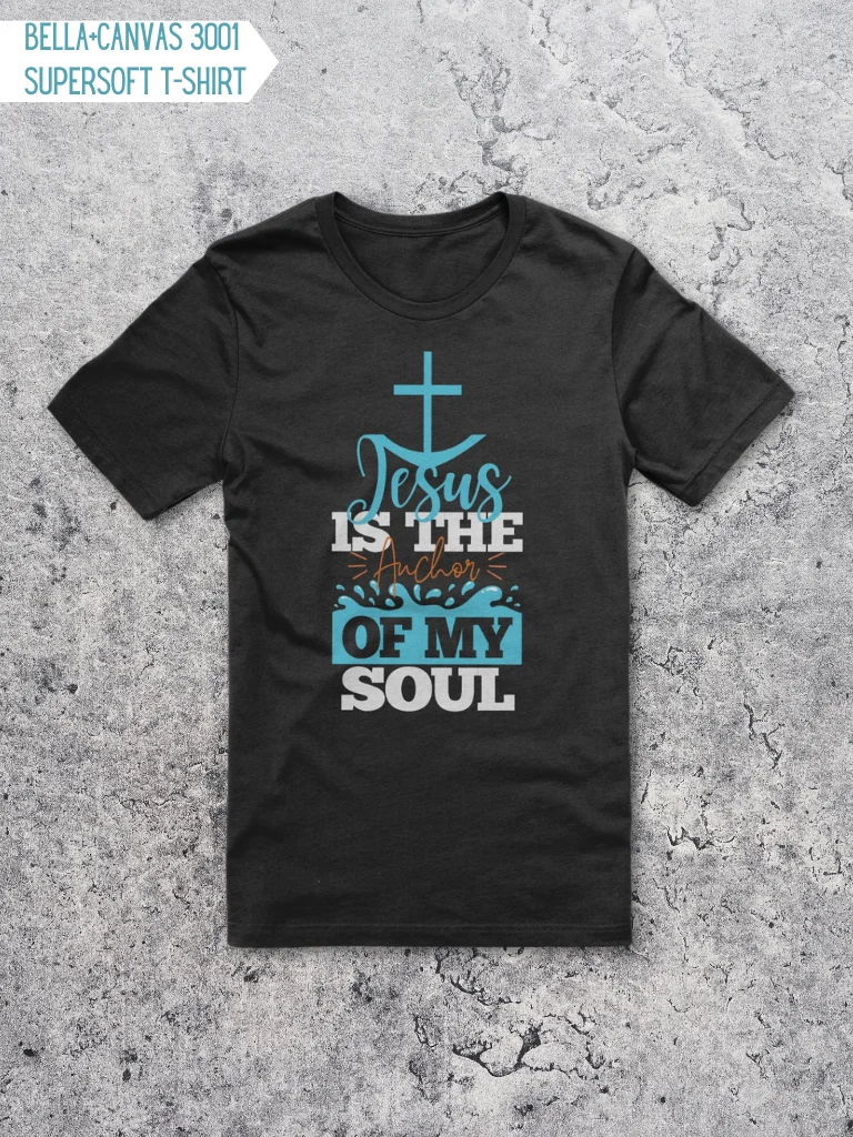 Jesus is the Anchor of my Soul T-shirt product image (1)