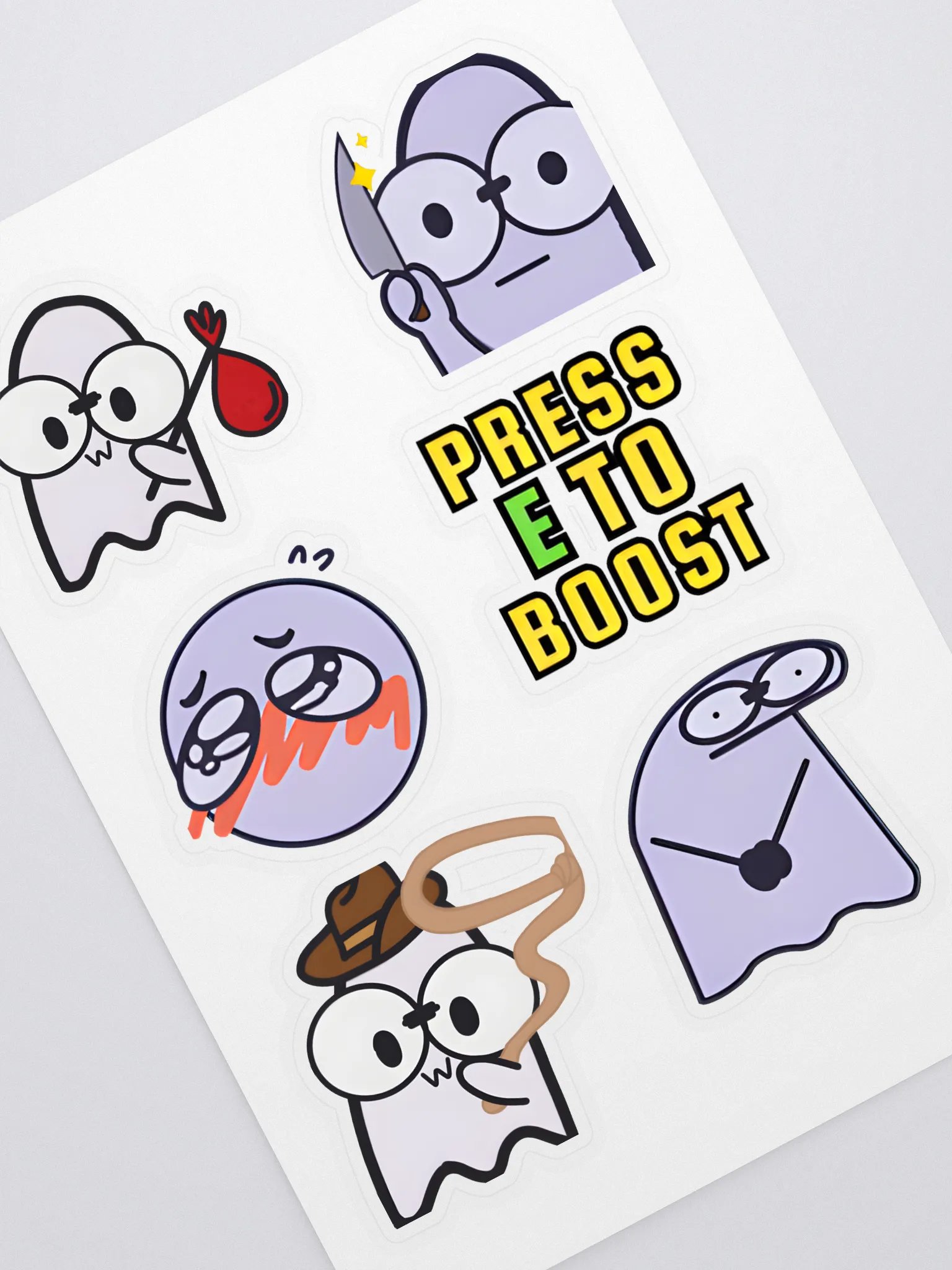 Homeless__Ghost Stickers! product image (1)