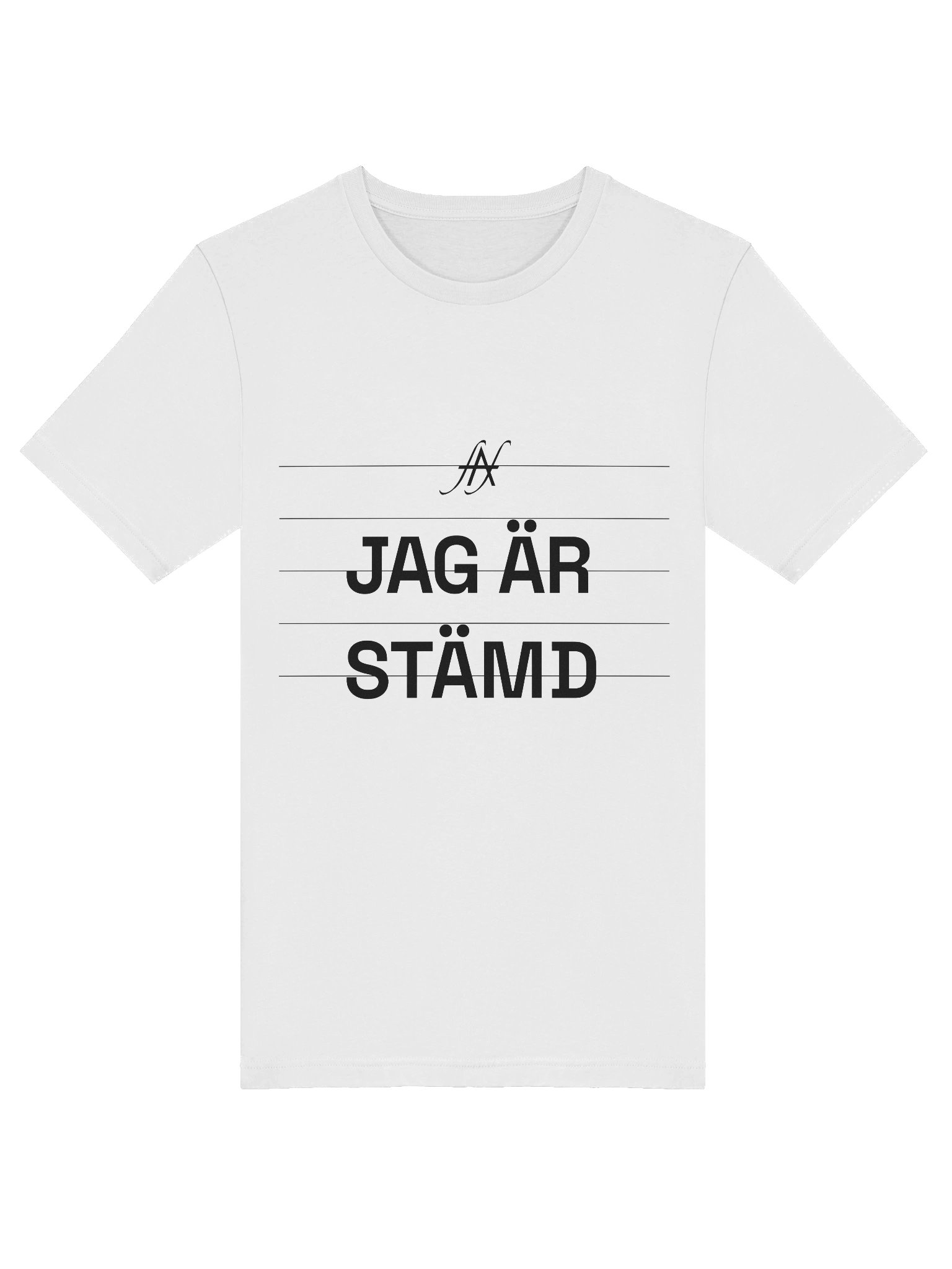 Jag är stämd, vit product image (5)