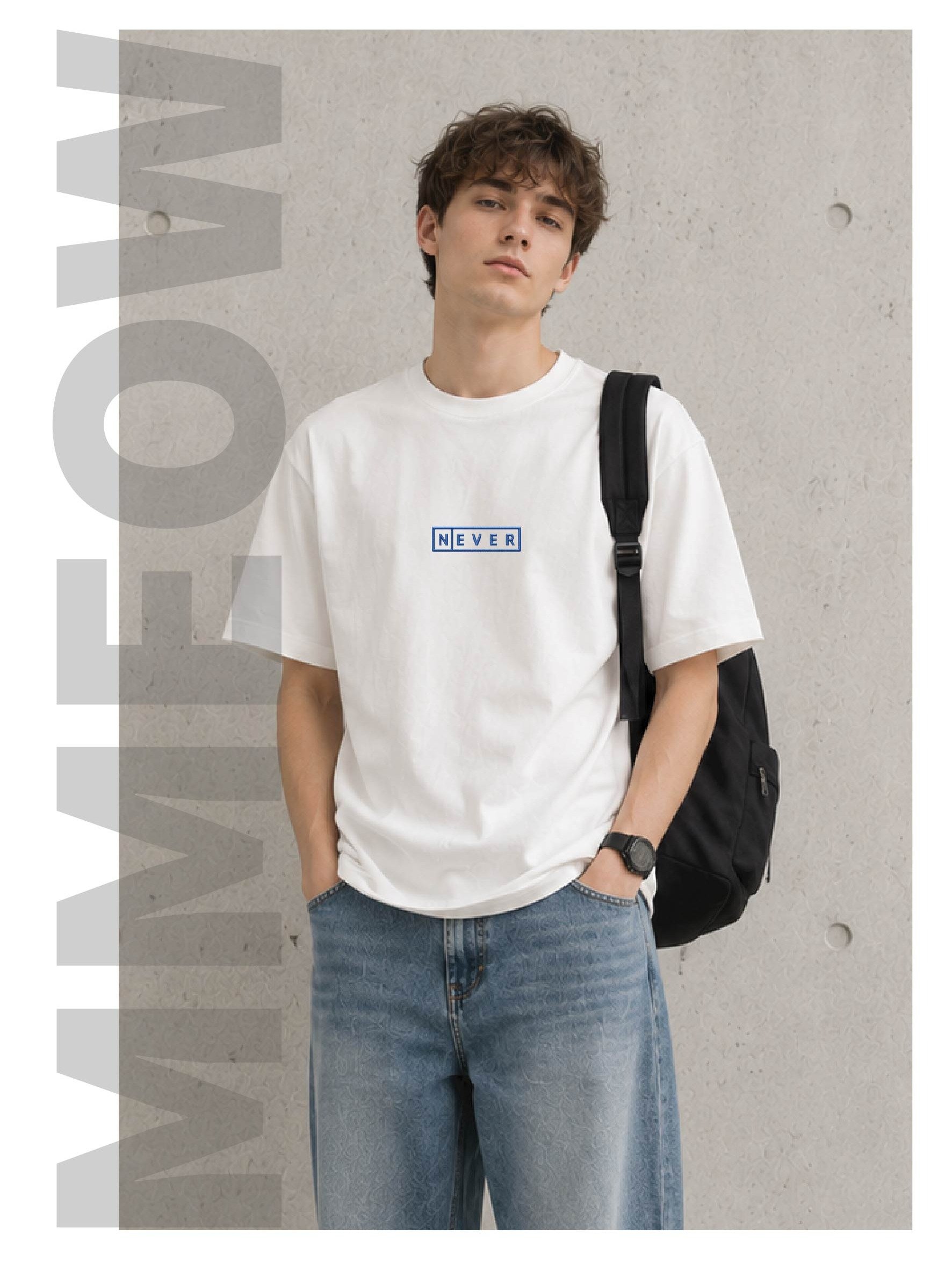 NEVER T- shirt product image (30)