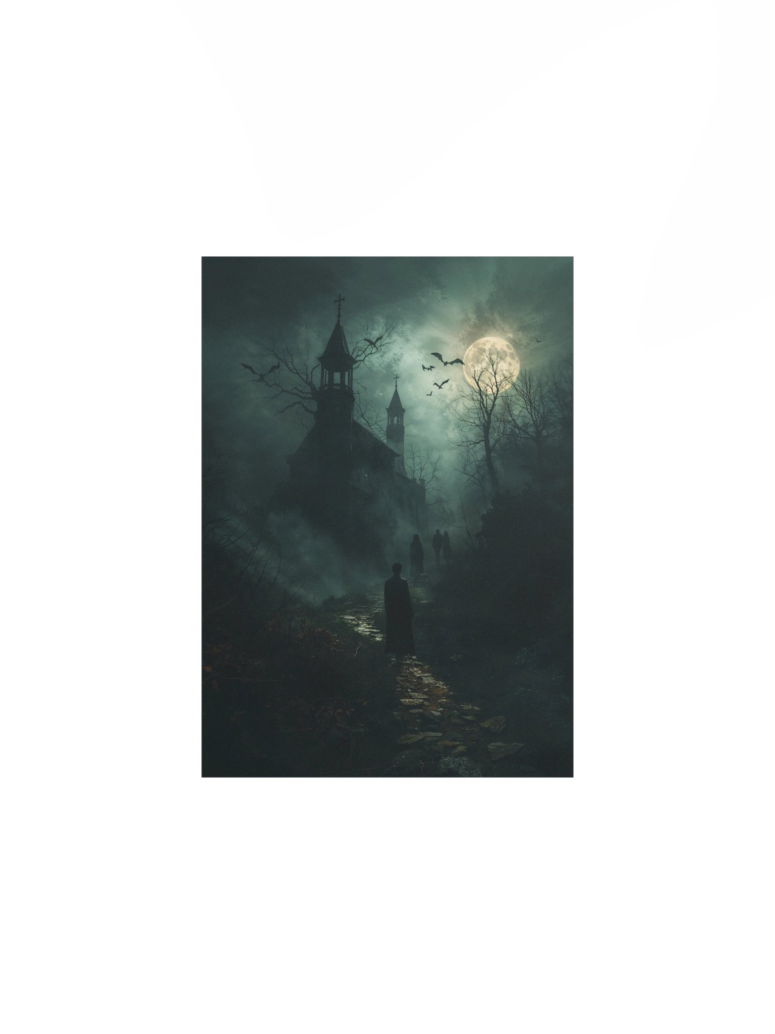 The Path of Shadows Matte Poster product image (4)