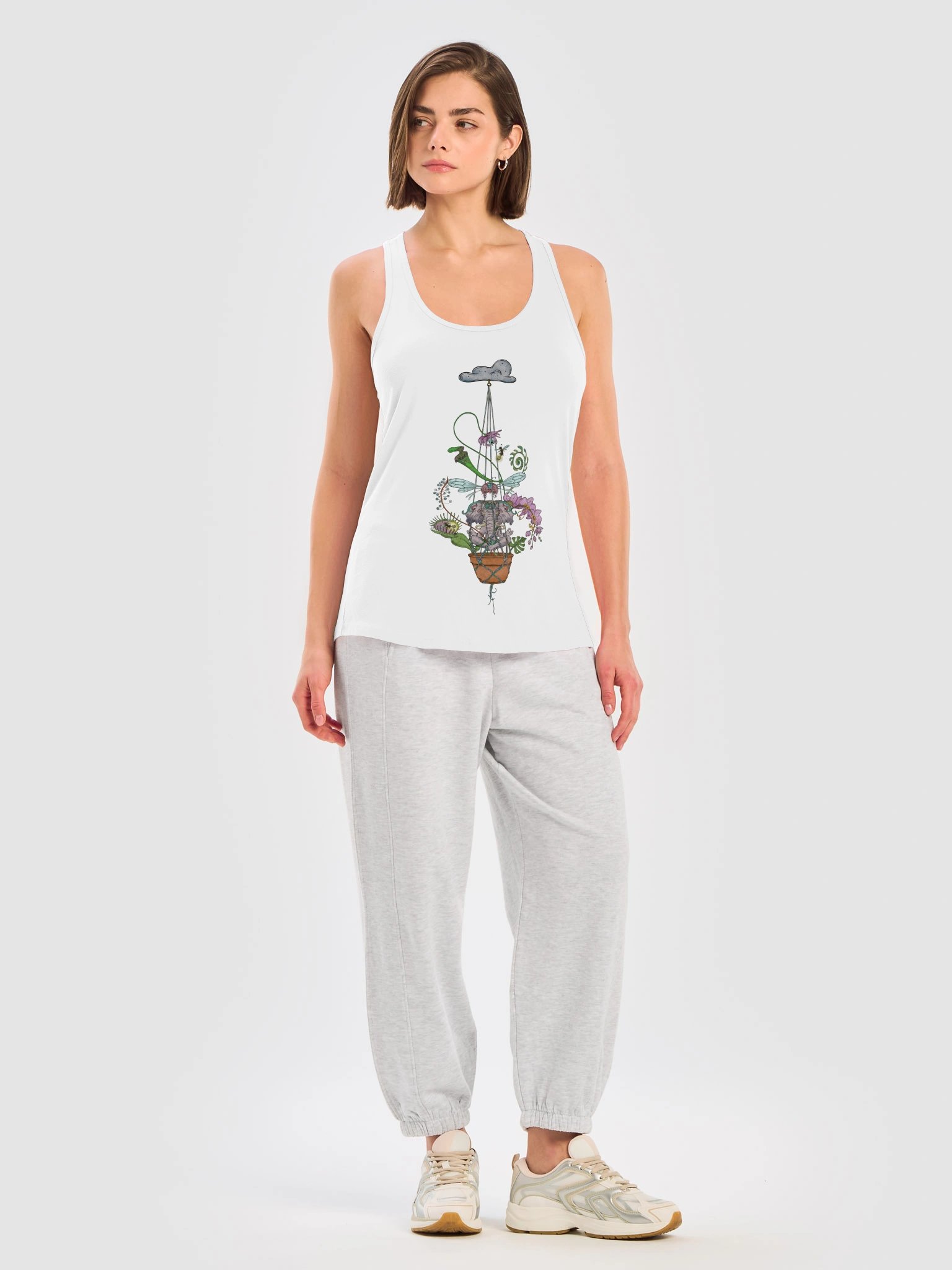 Hangdown - Next Level Women's Racerback Tank Top product image (35)