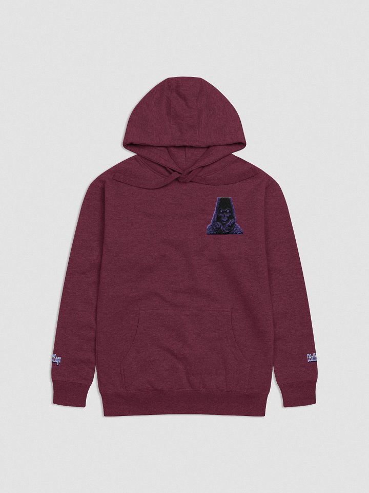 D3a1hXSaga Hoodie – Terminal Drift - Maroon Edition product image (1)