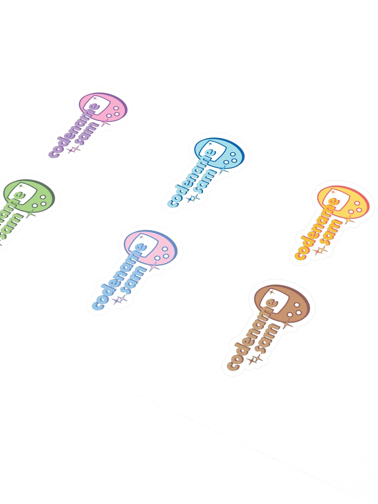 Codenamesam Logo stickers product image (2)