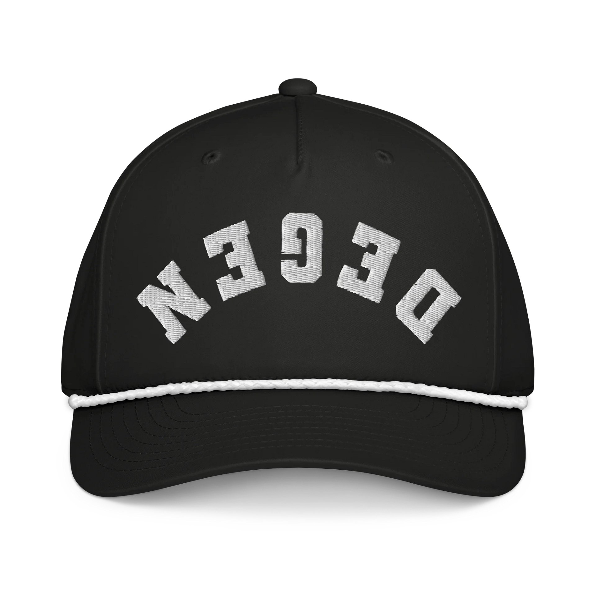 'Degen' 3D Puff Embroidered Rope Hat product image (1)