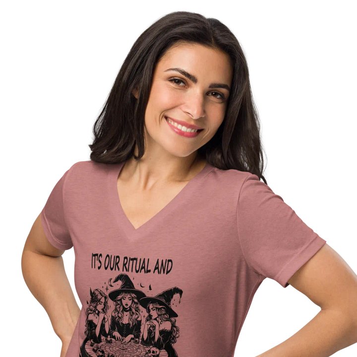 Scry If We Want To V-Neck Tee product image (1)